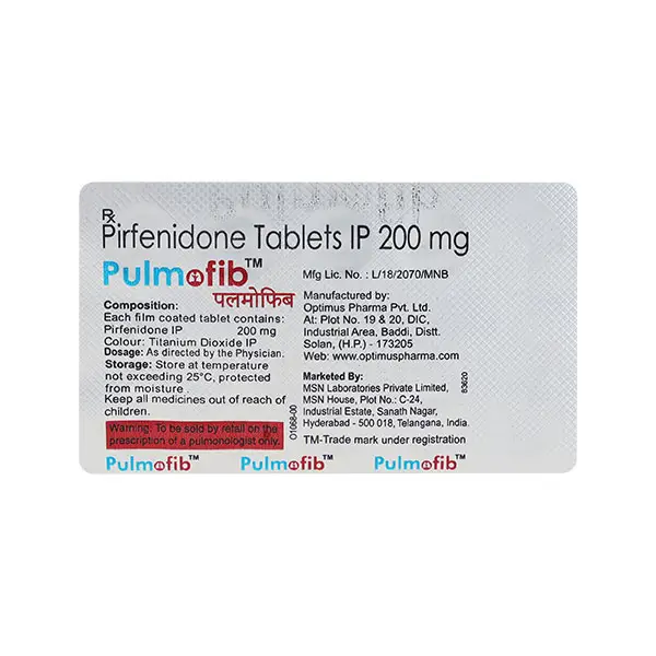 Pulmofib 200mg Tablet